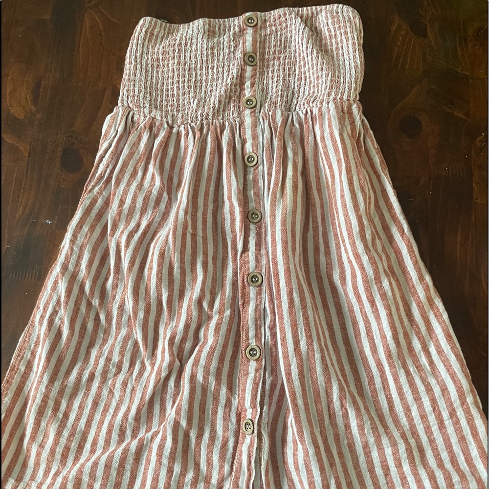 Garage Striped Dress